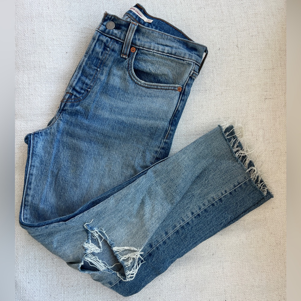 Levi’s Two Tone Wedgie Straight Jeans